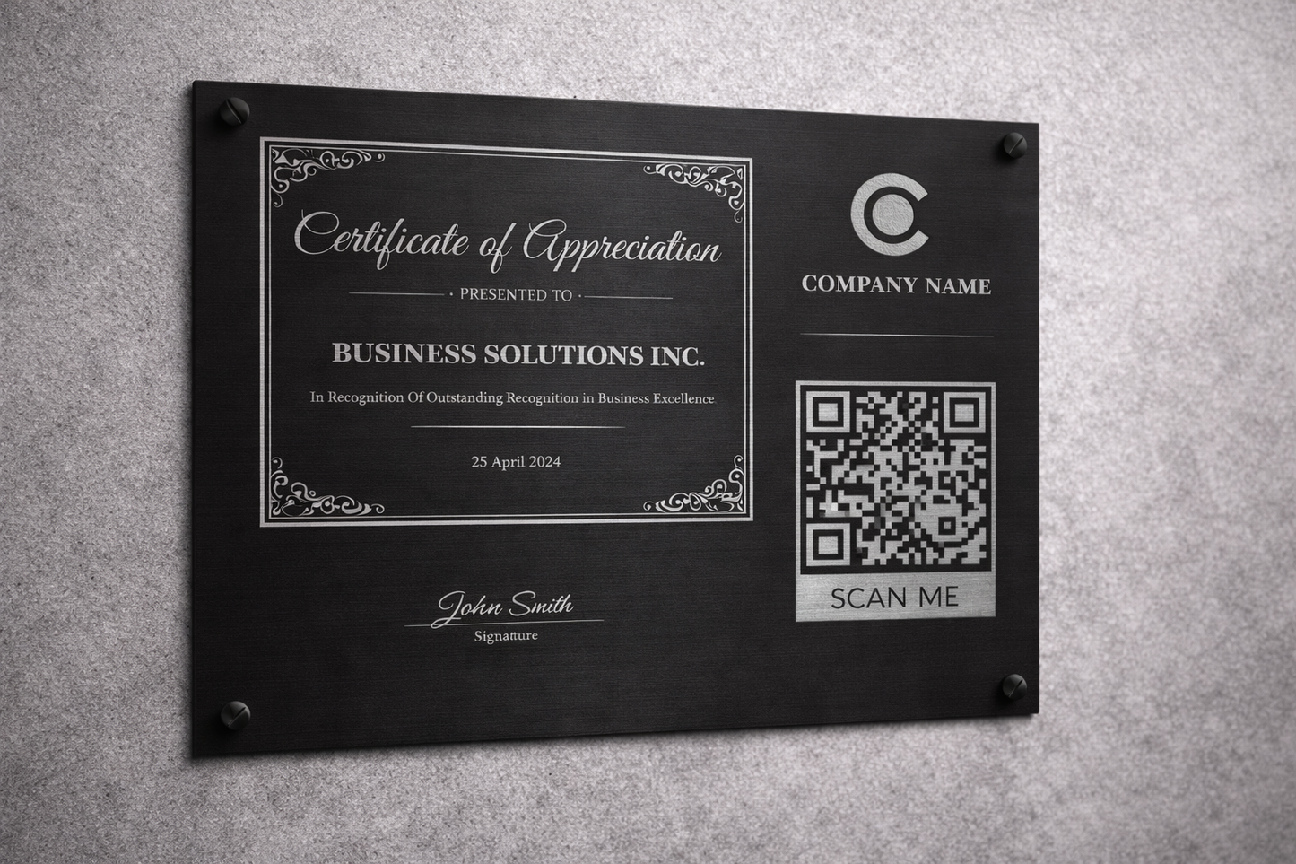 Paneneau d'afifichage pemium - Aluminium Composite Anodisé