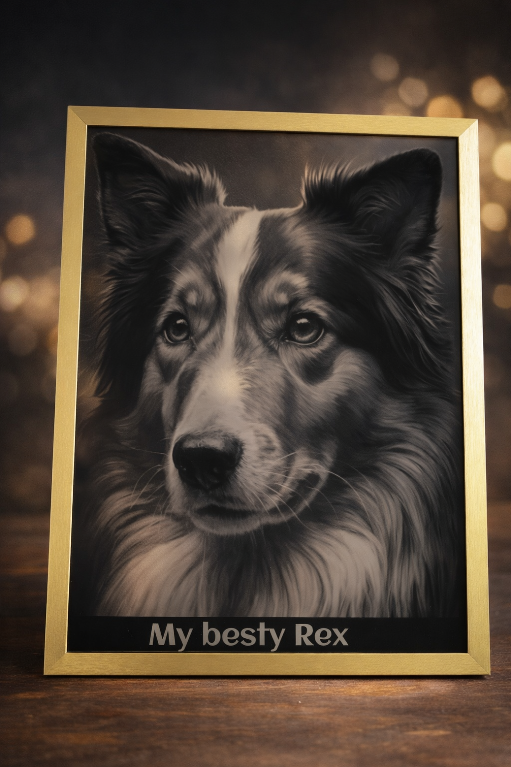 Tableuu personalisé en aluminium anodisé