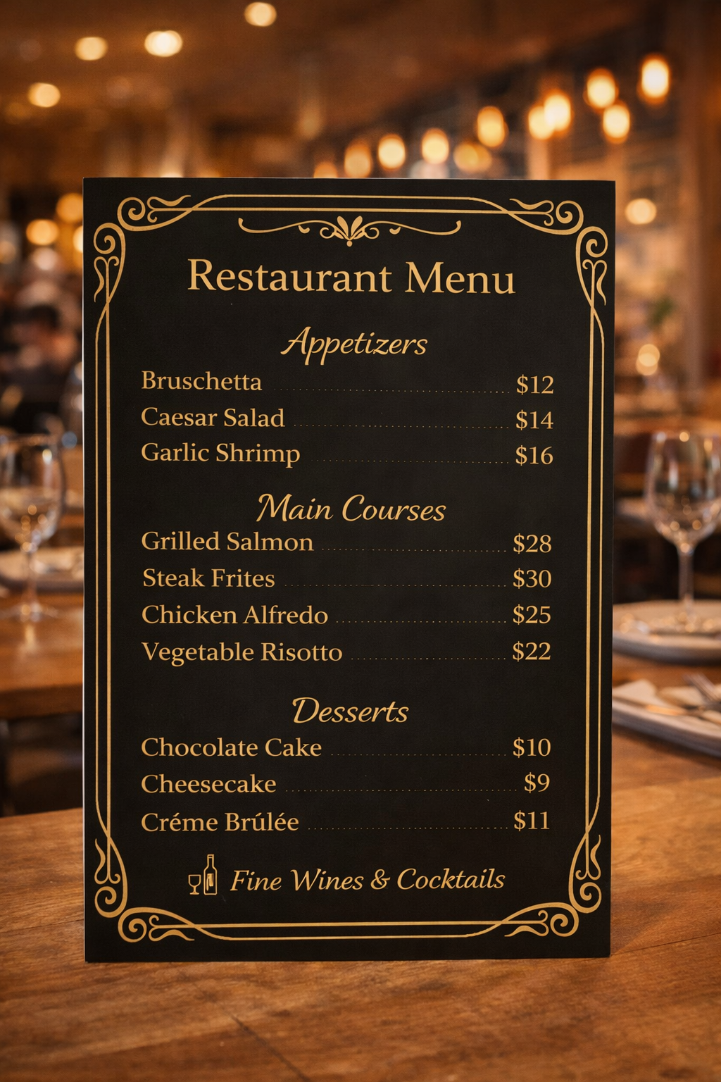 Plaque en acrylique personalisée